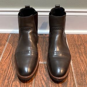 Allen Edmonds olive green Chelsea boot size 10D